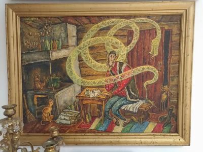 Лот: 11489146. Фото: 1. Картина. Художник Левченко. Картины, рисунки