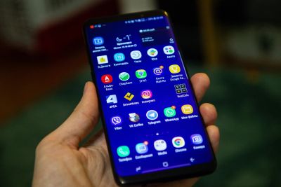 Лот: 12341827. Фото: 1. Samsung Galaxy S9+ (Galaxy S9... Смартфоны