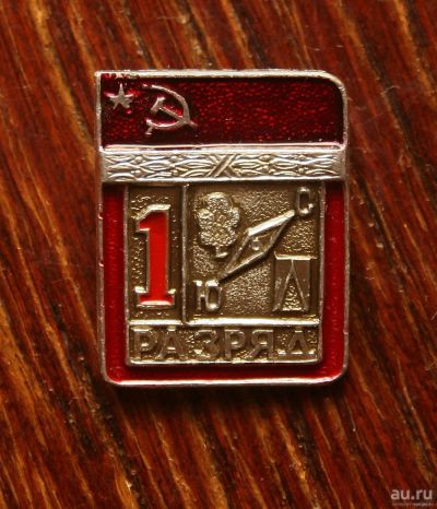 Лот: 17270627. Фото: 1. Знак "1 разряд". Спортивное ориентирование... Сувенирные