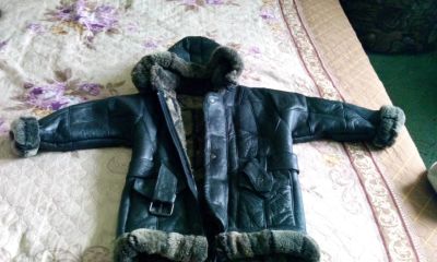 Лот: 4678614. Фото: 1. дубленка на мальчика. Верхняя одежда