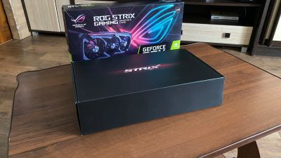 Лот: 25376550. Фото: 1. Видеокарта RTX ASU’s Rog Strix... Видеокарты