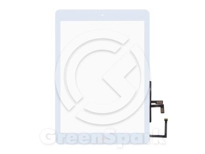 Лот: 16537383. Фото: 1. Тачскрин для iPad Air + кнопка... Дисплеи, дисплейные модули, тачскрины