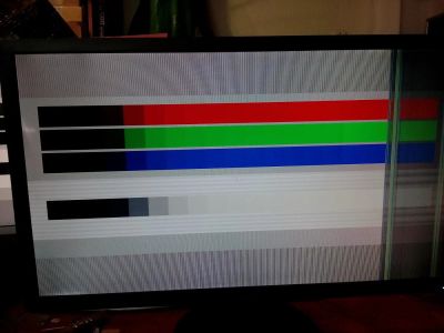 Лот: 10591573. Фото: 1. Монитор 24" Acer V243H. Битый. ЖК-мониторы