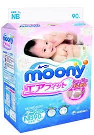 Лот: 3787094. Фото: 1. Японские подгузники moony для... Детская гигиена
