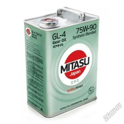 Лот: 6232496. Фото: 1. MiTASU GL-4 75w90 трансмиссионное... Масла, жидкости