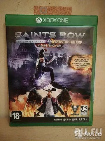 Лот: 13203581. Фото: 1. диск xbox one saints row , продам... Игры для консолей