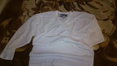 Лот: 8278067. Фото: 1. Хоккейная майка BAUER(белая). Другое (обмундирование и экипировка)
