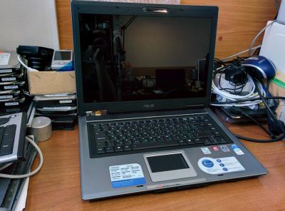 Лот: 7708338. Фото: 1. Asus F3S - Core 2 Duo T5250, 3Gb... Ноутбуки