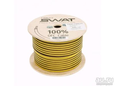 Лот: 17391530. Фото: 1. Провод акустический SWAT SPW-14... Аксессуары для автозвука