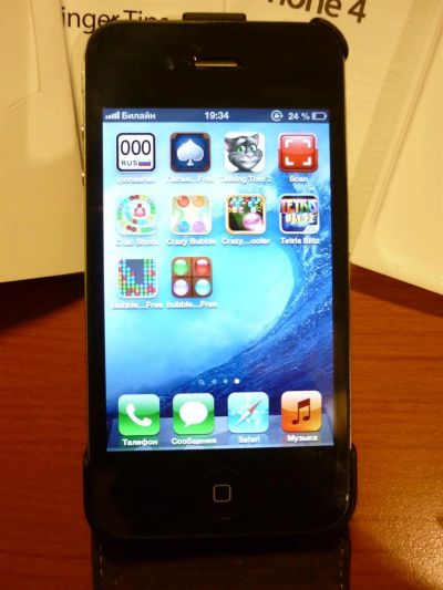 Лот: 3571191. Фото: 1. IPhone 4G 16Gb Sim-Free (Unlocked... Смартфоны
