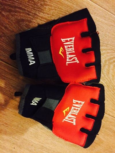 Лот: 4845872. Фото: 1. Перчатки Everlast MMA. Другое (обмундирование и экипировка)