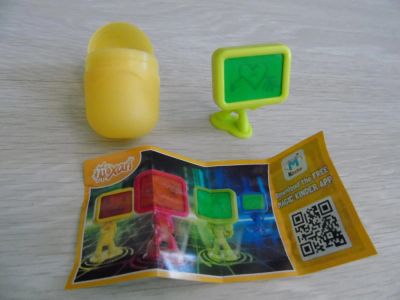 Лот: 7451332. Фото: 1. Mixart (Зеленый человечек с головой-экраном... Игрушки