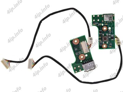 Лот: 9425949. Фото: 1. Плата кнопки включения + usb для... Платы расширения, контроллеры, доп. порты