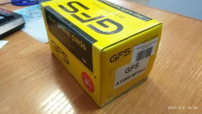 Лот: 17164404. Фото: 1. AY060MT003 Задние колодки GFS... Тормозная система