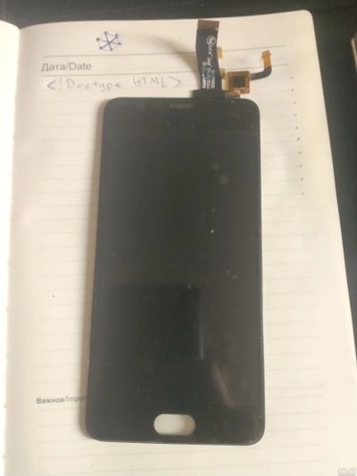 Лот: 18271148. Фото: 1. Meizu m5s дисплейный модуль. Дисплеи, дисплейные модули, тачскрины