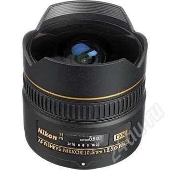 Лот: 594479. Фото: 1. Nikon 10.5mm f/2.8G ED DX Fisheye... Объективы