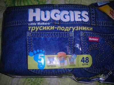 Лот: 2165063. Фото: 1. Трусики подгузники Huggies 23... Детская гигиена