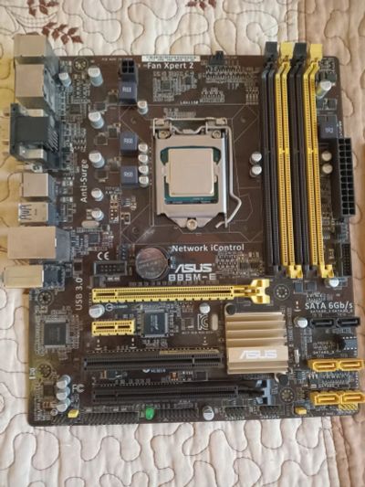 Лот: 25800721. Фото: 1. Материнская плата lga 1150 + процессор. Материнские платы