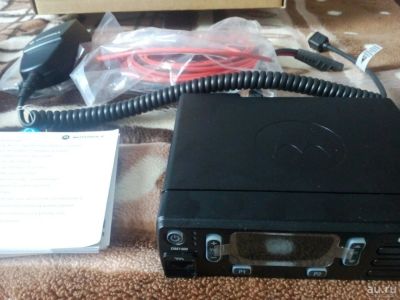 Лот: 9689135. Фото: 1. Автомобильная радиостанция Motorola... Рации, радиостанции