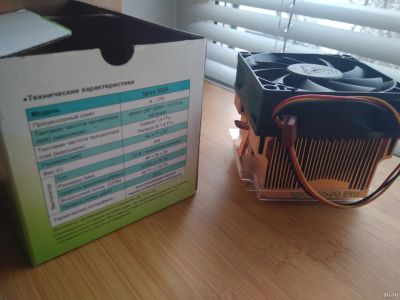 Лот: 12779867. Фото: 1. Кулер вентилятор для CPU GlacialTech... Системы охлаждения