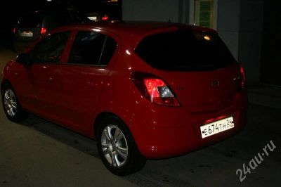 Лот: 567559. Фото: 1. продам OPEL CORSA 2007 год, красный... Автомобили