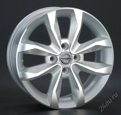 Лот: 5866597. Фото: 1. Литые диски для Nissan 5,5Jx15... Диски