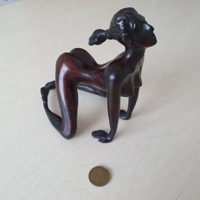 Лот: 17265247. Фото: 1. Фигурка девушки для декора. Фигурки, статуэтки