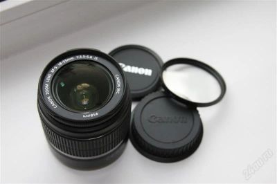 Лот: 1888323. Фото: 1. CANON EF-S 18-55. IS (made in... Объективы