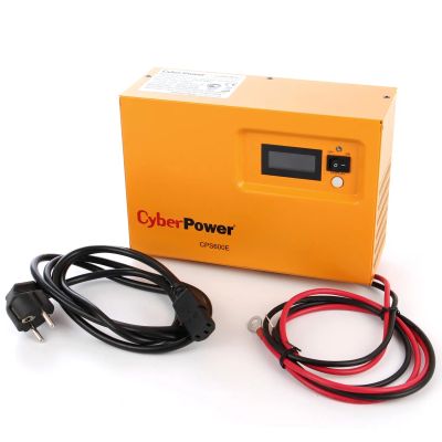 Лот: 20504849. Фото: 1. CyberPower CPS600E + Аккумулятор... Инверторы, ИБП