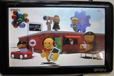 Лот: 15097777. Фото: 1. Навигатор корейский go&joy W400plus. GPS-навигаторы