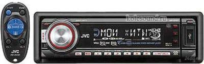 Лот: 1359227. Фото: 1. CD/MP3 рессивер JVC kd-g 727... Автомагнитолы
