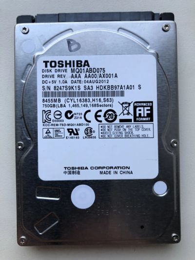 Лот: 17436705. Фото: 1. Неисправный SATA-II 750Gb разных... Жёсткие диски