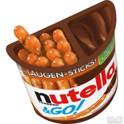 Лот: 8742924. Фото: 1. Nutella & Go laugensticks (54... Шоколад, конфеты