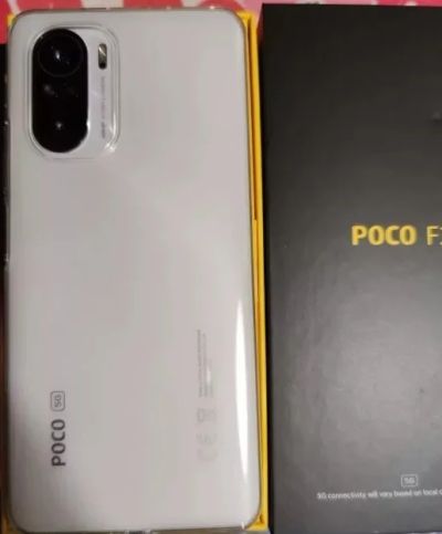 Лот: 17537472. Фото: 1. Xiaomi POCO F3 6/128Gb, цвет белый. Смартфоны