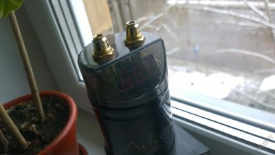 Лот: 6630600. Фото: 1. Конденсатор Adagio на 1 фарад... Аксессуары для автозвука