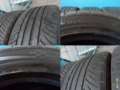 Лот: 2708416. Фото: 1. 225*50 R17 Kumho Ecsta SPT KU31. Шины