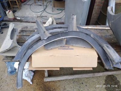 Лот: 14596396. Фото: 1. Арки расширения BMW X5 e70. Кузов