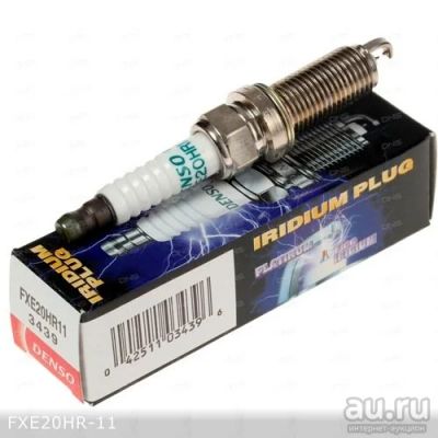 Лот: 17645664. Фото: 1. Свеча зажигания FXE20HR-11 DENSO. Расходные материалы