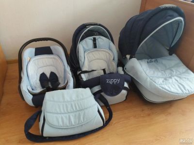 Лот: 9946677. Фото: 1. Коляска Tutis zippy 3 в 1. Коляски