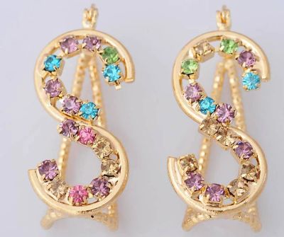 Лот: 3853663. Фото: 1. серьги Beautiful 14K Solid Yellow... Серьги, каффы
