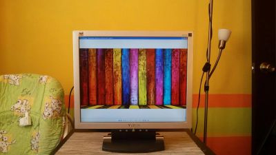 Лот: 5802557. Фото: 1. LCD монитор 17" ViewSonic VA702. ЖК-мониторы