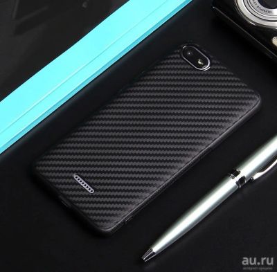 Лот: 13819490. Фото: 1. Чехол ТПУ карбон для Xiaomi Redmi... Чехлы, бамперы