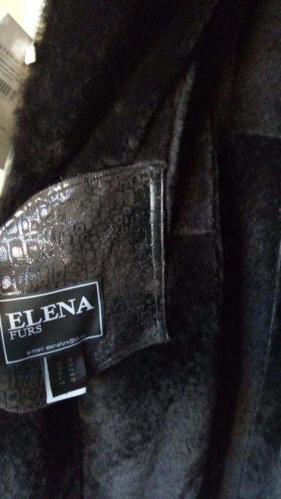 Лот: 8015748. Фото: 1. Дубленка новая elena furs 46-48р. Верхняя одежда