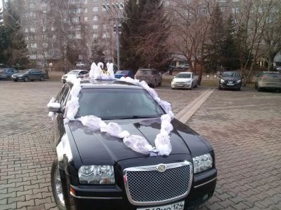 Лот: 13912240. Фото: 1. Свадебное украшение на авто. Свадебная атрибутика и декор