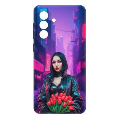 Лот: 25133663. Фото: 1. Чехол Krutoff Soft Case "Киберпанк... Чехлы, бамперы