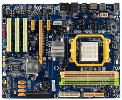 Лот: 504084. Фото: 1. MB Biostar TA770 A2+ (AMD 770... Материнские платы
