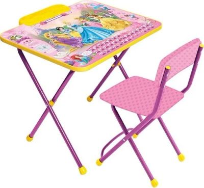 Лот: 18843546. Фото: 1. Комплект Disney 2 - Принцесса... Столики, стулья, парты