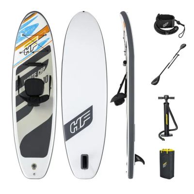 Лот: 22371098. Фото: 1. SUP-доска-каяк Bestway White Cap... Серфинг, кайтинг