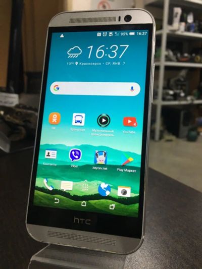 Лот: 12746061. Фото: 1. Смартфон HTC One M8. Смартфоны