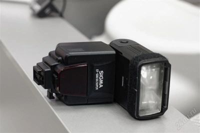 Лот: 1724460. Фото: 1. Фотовспышка SIGMA EF-500 DG SUPER... Вспышки, осветители, рассеиватели